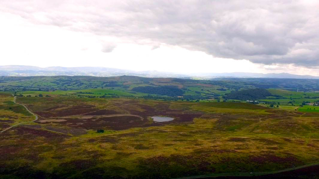 Ireland Moor flyover Powys Moorland Partnership Ireland Moor flyover Powys Moorland Partnership